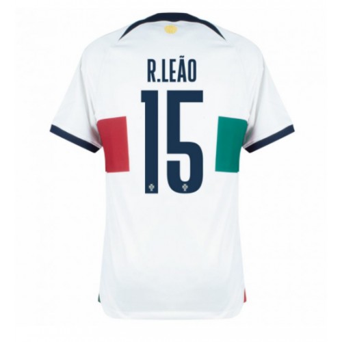 Portugal Rafael Leao #15 Replica Away Stadium Shirt World Cup 2022 Short Sleeve